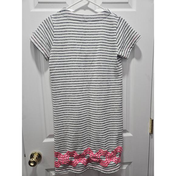 Sail to Sable STS Embroidered Stripe Dress Tassels Size XS - Picture 4 of 6